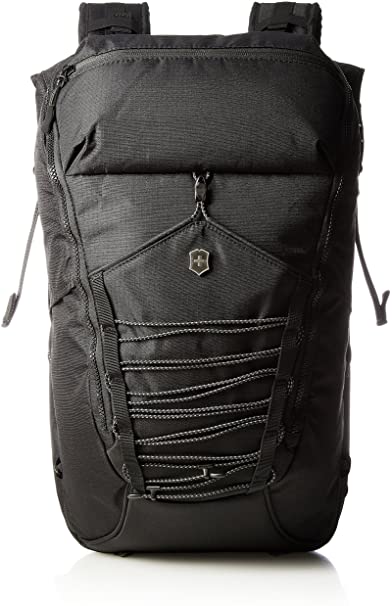 Victorinox Altmont Active Deluxe Rolltop Laptop Backpack, Black, 18.9-inch