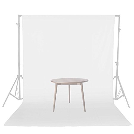 UTEBIT Photo Props 6 x 9 FT / 1.8 x 2. 8M Thickened Photo Backdrops white Muslin Photo Backdrop or Video Film Photography Props