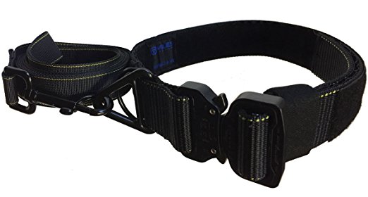 Miles Tactical K9 ID Dog Collar with Steel Cobra Buckle