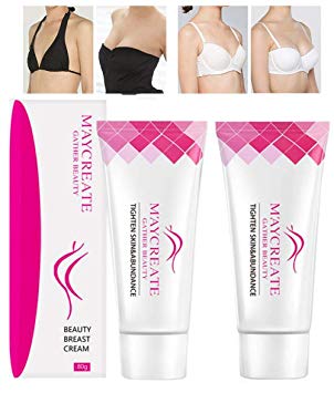Petansy 2 Pack Breast Cream Firming Breast Enlargement Cream Must Up Breast Cream Massage Breast Firming Tightening Big Boobs Bigger Bust for Women