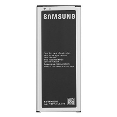 Samsung OEM Original Standard Battery 3220mAh for Galaxy Note 4 - Non-Retail Packaging - Black/Silver