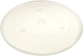 HQRP 16 1/2" Glass Turntable Tray Compatible with Bosch 00487763 HMB5060 HMB5051 HMB5050 HBL5750UC HBL5750UC Microwave Oven Cooking Plate 16.5-inch 420mm