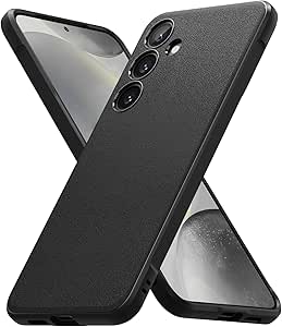 Ringke Onyx Case Kompatibel mit Samsung Galaxy S24 Plus Hülle 6,7 Zoll (2024), rutschfeste Flexibel TPU Kratzfeste Dünne Handyhülle für Galaxy S24 Plus - Black