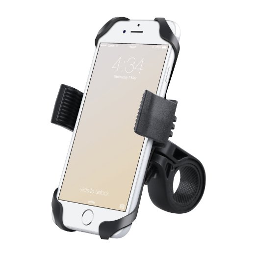 Treecoo Universal Motorcycle Handlebar Roll Ball Mount, Cell Phone Bike Mount for All Phones, GPS Holder with 360 Degree Rotation