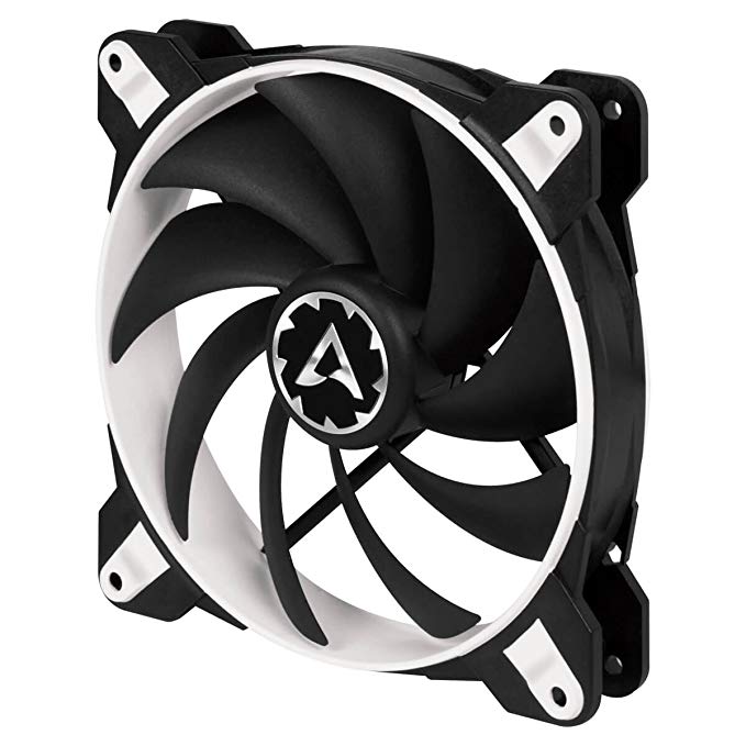 ARCTIC BioniX F140-140 mm Gaming Case Fan with PWM PST Cooling Fan with PST-Port (PWM Sharing Technology) Regulates RPM in sync - White