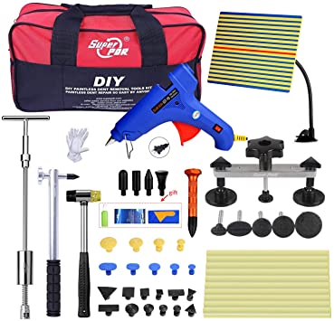 Fly5D dent pullers PDR Tools dent Removal Tools Pops a Dent Bridge Dent Puller Kit for Car Body Dent Repair