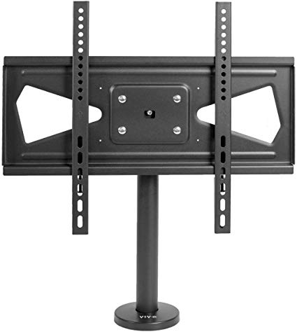 VIVO Swivel Bolt-Down TV Stand for 32 to 55 inch Screens | Desktop VESA Mount | Sturdy Tabletop TV Display (STAND-TV00M4)