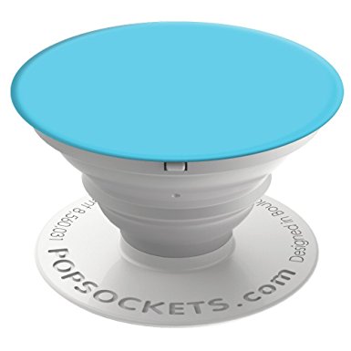 PopSockets: Expanding Stand and Grip for Smartphones and Tablets - Light Blue