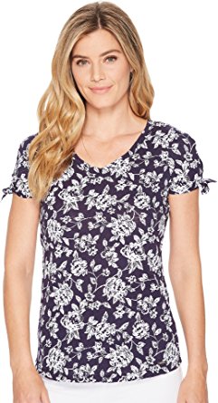 U.S. Polo Assn. Women's Short Sleeve V-Neck T-Shirt