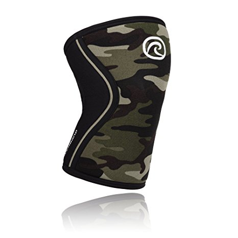 Rehband Rx Knee Support 7mm - XX-Small - Camo - Expand Your Movement   Cross Training Potential - Knee Sleeve for Fitness - Feel Stronger   More Secure - Relieve Strain - 1 Sleeve