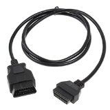 Docooler Obd-ii Obd2 16pin Male to Female Extension Cable Diagnostic Extender 150cm 5ft