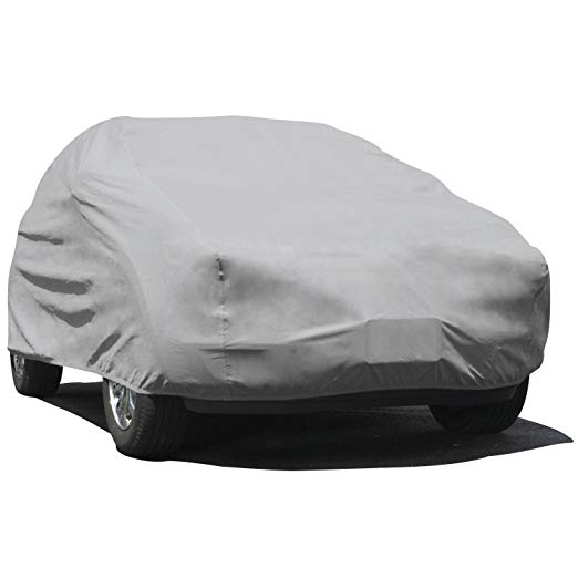 Budge Duro SUV Cover Fits Full Size SUVs up to 210 inches, UD-2 - (Polypropylene, Gray)