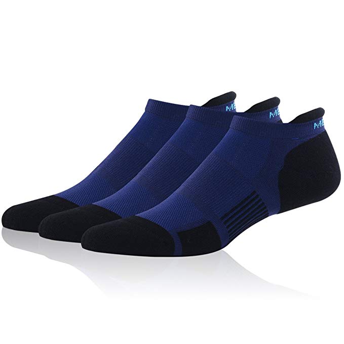 Low Cut Running Socks MEIKAN Athletic Coolmax Tab Socks for Men & Women 1,3,6 Pairs