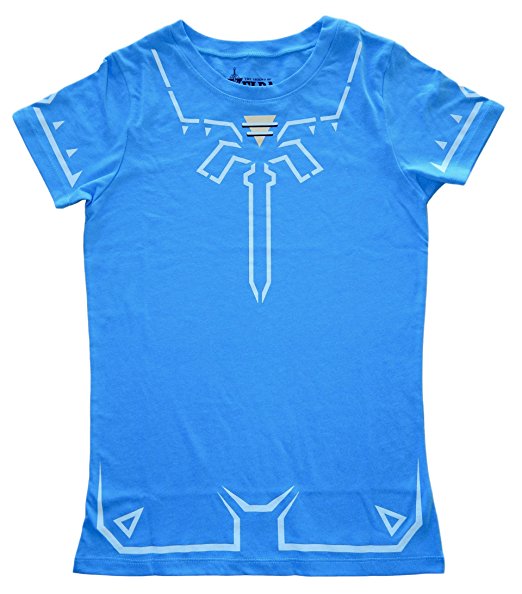 Zelda Breath Of The Wild Link Juniors Cosplay T-Shirt