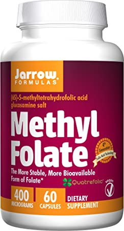 Jarrow Formulas - Methyl Folate 60 capsap (Pack of 2)