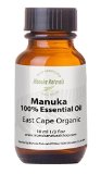 Manuka Oil 100 Natural Anti-Fungal and Antiseptic Fights Acne Foot Fungus Skin Staph Infections 10 ml03 oz 10x Power Of  Tea Tree Oil Pure East Cape Organic Rare Aromatherapy Oil 25 Uses - Natures Medicine Cabinet in a Bottle