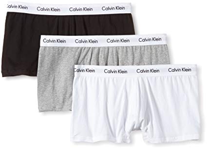 Calvin Klein Men's Underwear Cotton Stretch Trunk (3 Pack)