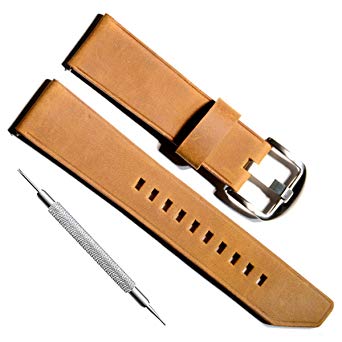 Handmade Vintage Replacement Leather Watch Strap/Watch Band