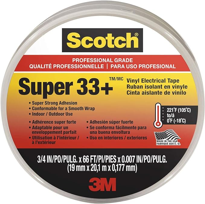 Scotch Super 33 (TM) Vinyl Electrical Tape