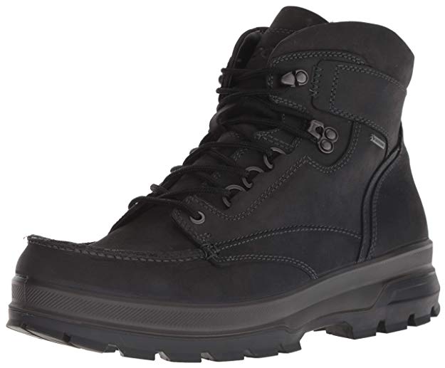 ECCO Men's Rugged Track Moc Toe High Gore-tex Hiking Boot