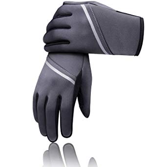 SIMARI Winter Gloves for Men Women,Keep Warm Touch Screen Windproof Cold Weather Gloves for Cycling Running SMRG104