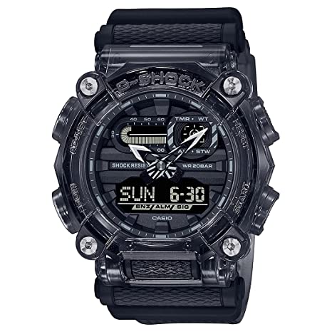 Casio G-Shock Analog-Digital Black Dial Men's Watch-GA-900SKE-8ADR