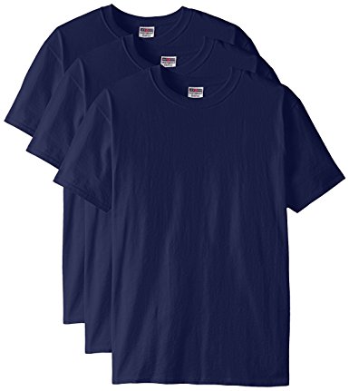 Jerzees Men's Adult Short-Sleeve T-Shirt 3 Pack