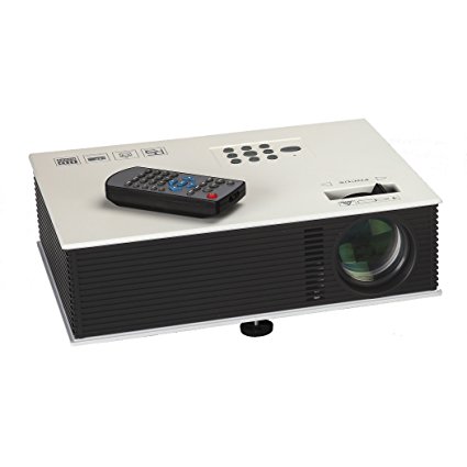 Sima XL-PRO-35 16.7 Million Vivid Color LED Digital Projector with USB, White