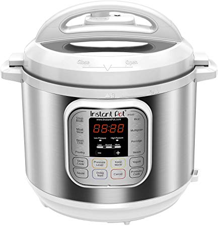 Instant Pot IP-DUO60WHITE Pressure Cooker, 6 quart, White