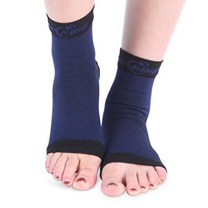 Plantar Fasciitis Compression Socks(1 Pair) Premium Foot Sleeve Ankle Support for Men Women -Boosts CirculationImproves Sleep Eases Edema Swelling Posterior Spurs