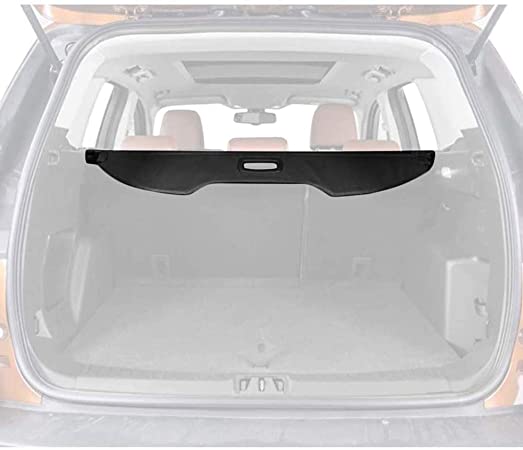Cargo Cover Replacement for 2013-2019 Ford Escape Kuga Luggage Security Rear Trunk Retractable Black