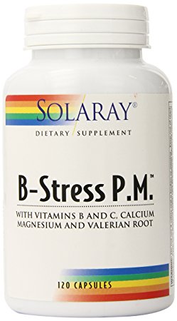 Solaray B-Stress PM Supplement, 120 Count