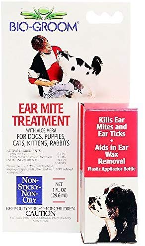 Bio-Groom Ear Mite Treatment, 1-Ounce by Bio-Groom
