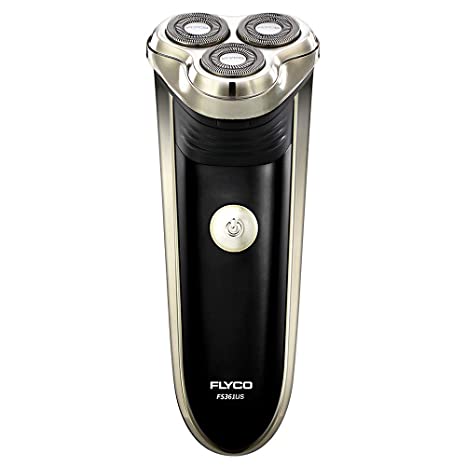 Electric Shaver for Men, Flyco Rotary Electric Men's Razors Rechargeable Close Shaver with Pop-up Trimmer & Waterproof Shaving Heads