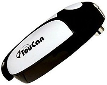 Toucan Can Opener- The Worlds Easiest Hands Free Automatic Electric Smooth Edge Can Opener