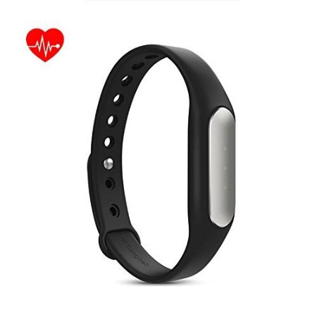 Xiaomi Mi Band 1S Heart Rate Monitor Smart Miband 2 Wristband Bracelet Fitness Wearable Tracker Smartband Black Color
