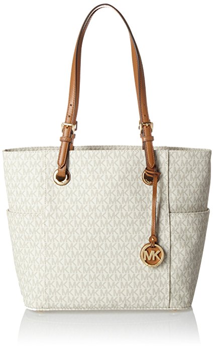 Michael Kors Women's Jet Set Travel Small Logo Tote Bag