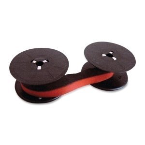 "Package of Three" Sharp EL-2630PIII Calculator Ribbon, Black and Red, Compatible