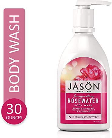 Jason Natural Cosmetics Rose Water Body Wash 887ml/30floz