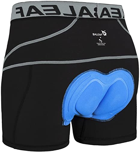 BALEAF Men's Bike Cycling Underwear Shorts 3D Padded Bicycle MTB