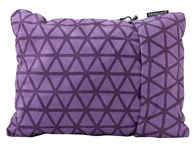 Therm-A-Rest Compressible Pillow, Amethyst, Small/12" x 16"