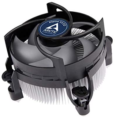 ARCTIC Alpine 12 CO - CPU Cooler for Intel 115x, for Continuous Operation, 92 mm PWM Fan, up to 100 W Cooling Power, Pre-Applied MX-2 Thermal Compound, Easy Installation