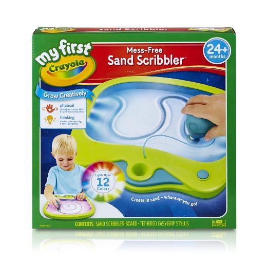 My First Crayola Mess-Free Sand Scribbler, Art Activity, No Mess, Perfect Gift for Preschoolers