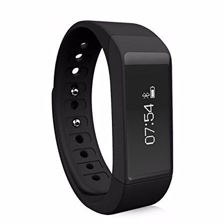Willful i5 Plus Smart Wristband Pedometer Fitness Tracker Step Counter Watch with Calories Sleep Tracker Message Reminder Wrist Silent Alarm for iPhone Samsung IOS Android Phones for Walking Running