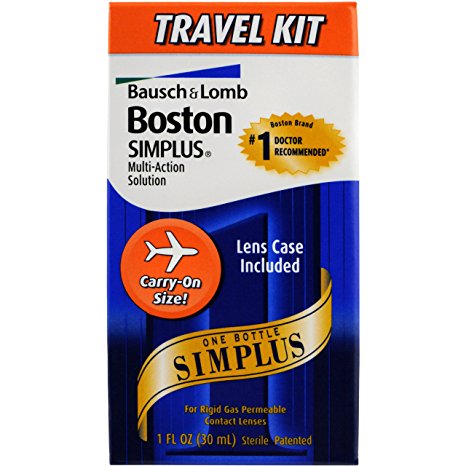 Boston Multi-Action Solution, Simplus Travel Kit, 1 Ounce Bottle