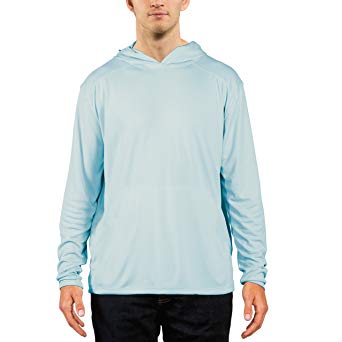 Vapor Apparel Men's UPF 50  UV Sun Protection Performance Long Sleeve Hoody