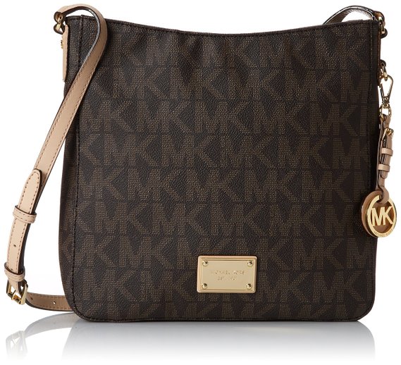 MICHAEL Michael Kors Jet Set Travel Large Messenger Vanilla