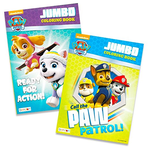 Paw Patrol Coloring Books - 2 Pack