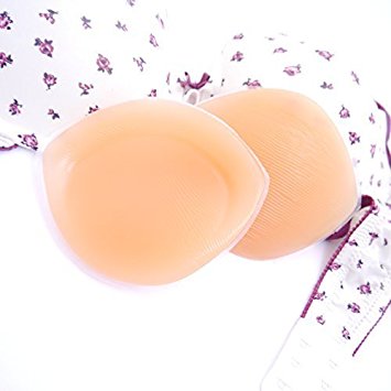 JINL THE KILLER CLEAVAGE CREATOR - BOOST UP TO 2.5 cups sizes in an instant. Silicone Breast Enhancers ("Chicken Fillets") - Suitable for A, B and C cups - 270g Pair (Skin)
