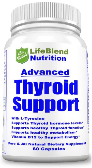 Advanced Thyroid Support Supplement With Iodine to Increase Energy and Help Lose Weight - Increase Concentration Boost Metabolism and Reduce Brain Fog - Feel-Like-Your-Old-Self-Again Naturally